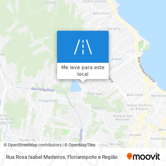 Rua Rosa Isabel Medeiros mapa