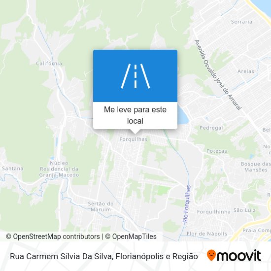 Rua Carmem Sílvia Da Silva mapa
