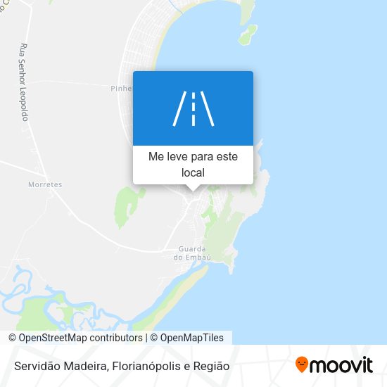 Servidão Madeira mapa