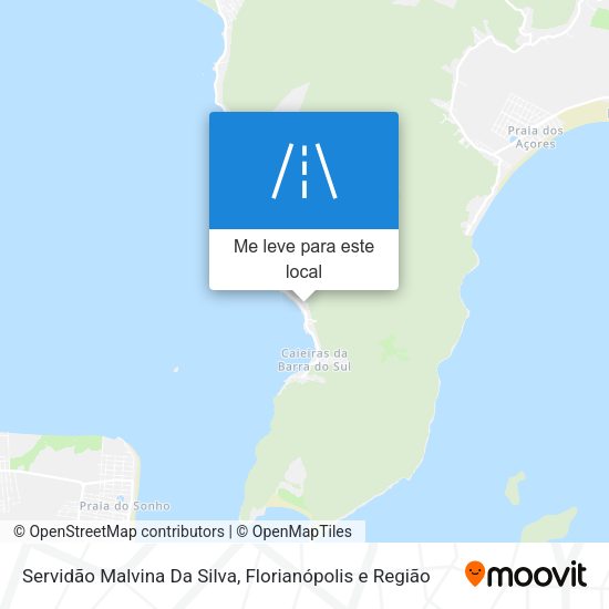 Servidão Malvina Da Silva mapa