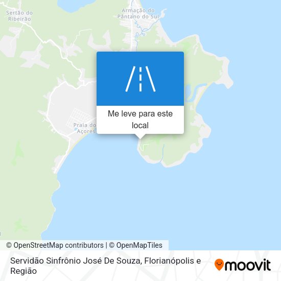 Servidão Sinfrônio José De Souza mapa