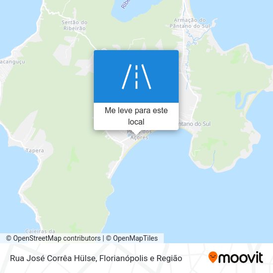 Rua José Corrêa Hülse mapa