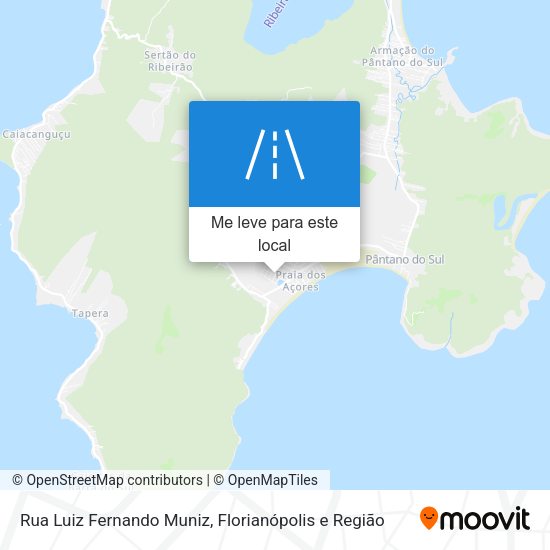 Rua Luiz Fernando Muniz mapa