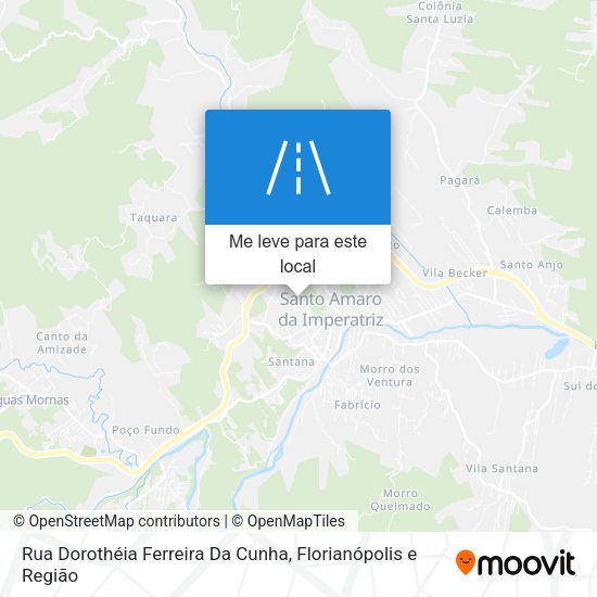 Rua Dorothéia Ferreira Da Cunha mapa
