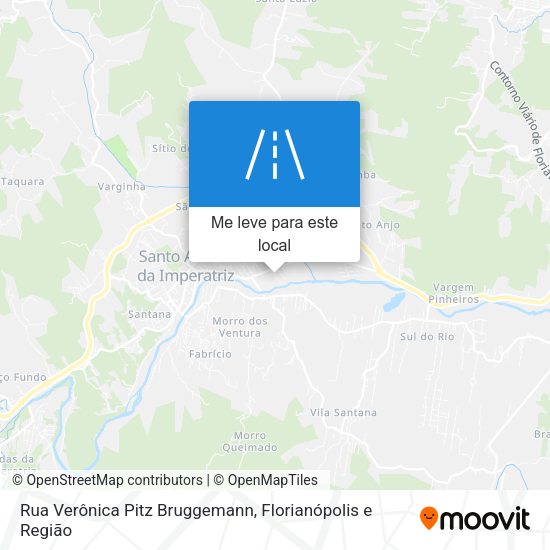Rua Verônica Pitz Bruggemann mapa