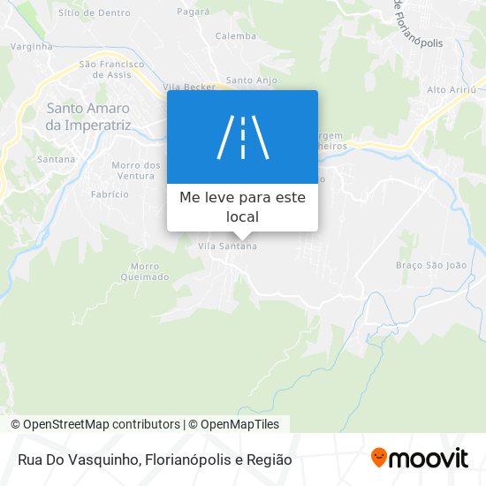 Rua Do Vasquinho mapa