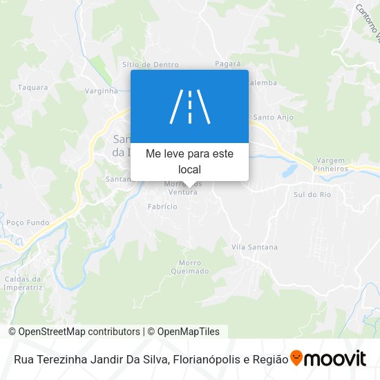 Rua Terezinha Jandir Da Silva mapa