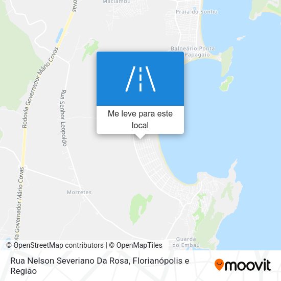 Rua Nelson Severiano Da Rosa mapa