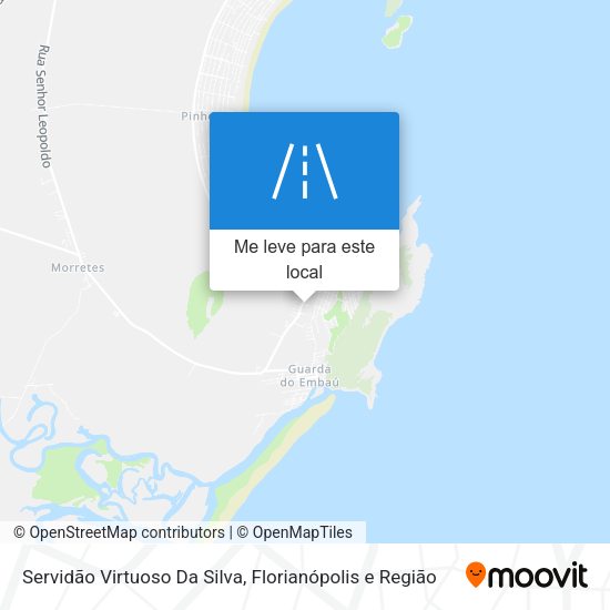 Servidão Virtuoso Da Silva mapa