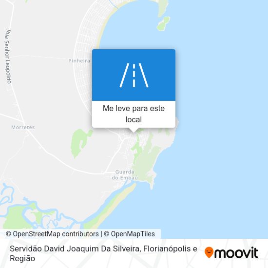 Servidão David Joaquim Da Silveira mapa
