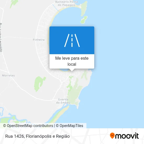 Rua 1426 mapa