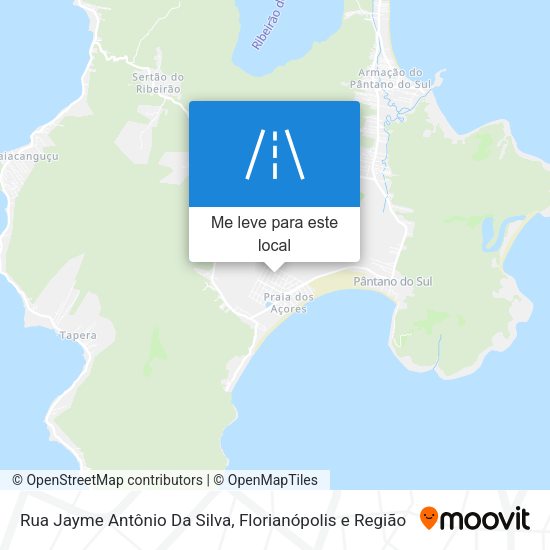 Rua Jayme Antônio Da Silva mapa