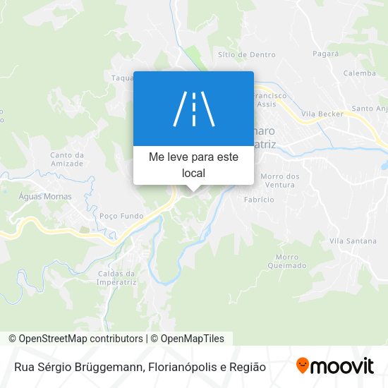 Rua Sérgio Brüggemann mapa