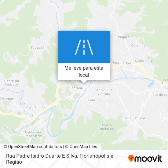 Rua Padre Isidro Duarte E Silva mapa