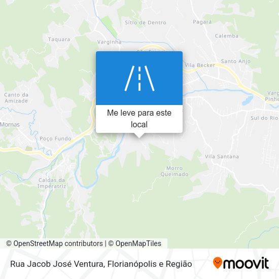 Rua Jacob José Ventura mapa