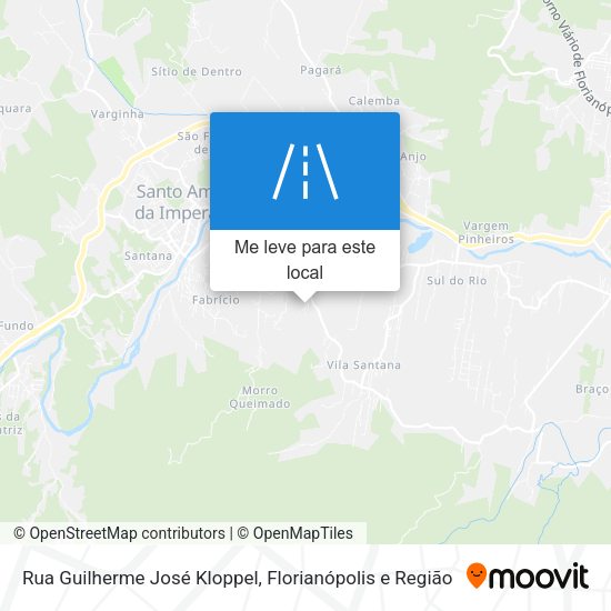 Rua Guilherme José Kloppel mapa