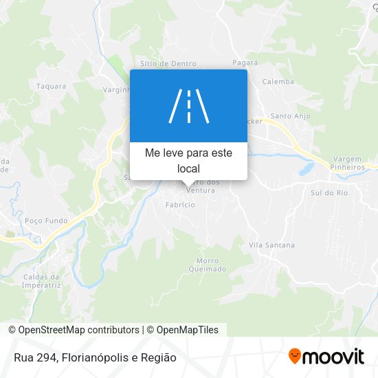 Rua 294 mapa