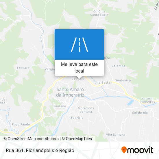 Rua 361 mapa