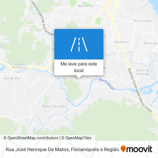 Rua José Henrique De Matos mapa