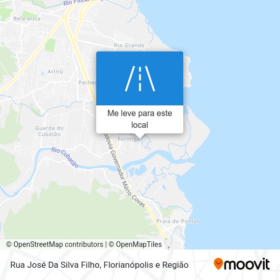 Rua José Da Silva Filho mapa