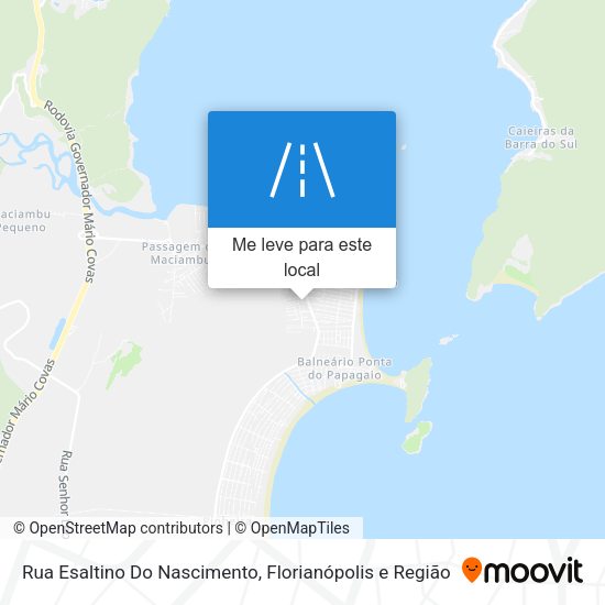Rua Esaltino Do Nascimento mapa