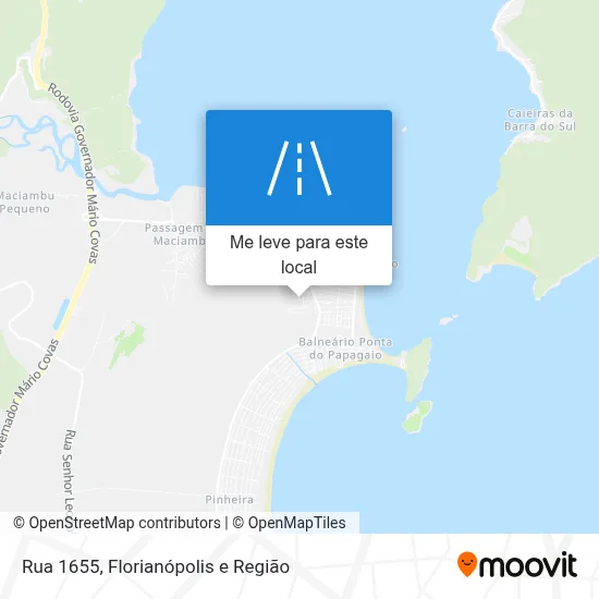 Rua 1655 mapa
