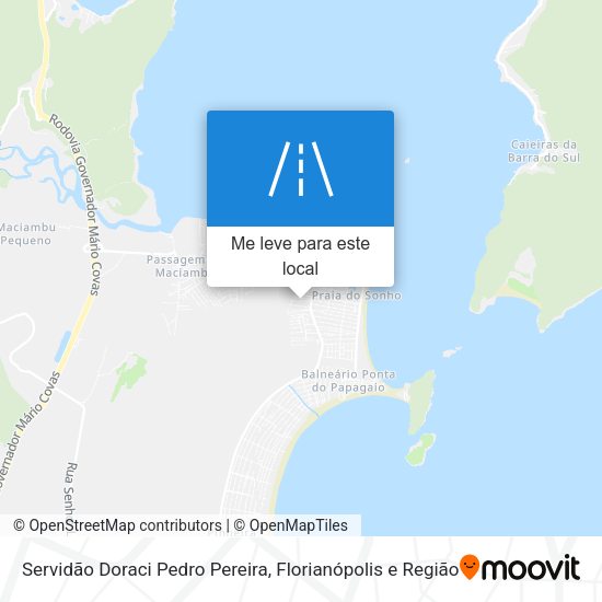 Servidão Doraci Pedro Pereira mapa