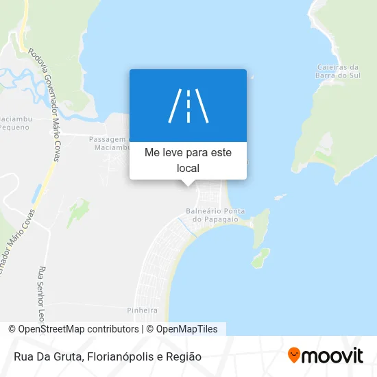 Rua Da Gruta mapa