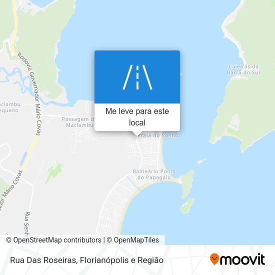 Rua Das Roseiras mapa