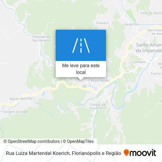 Rua Luiza Martendal Koerich mapa