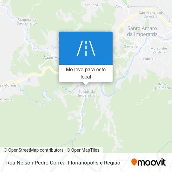 Rua Nelson Pedro Corrêa mapa