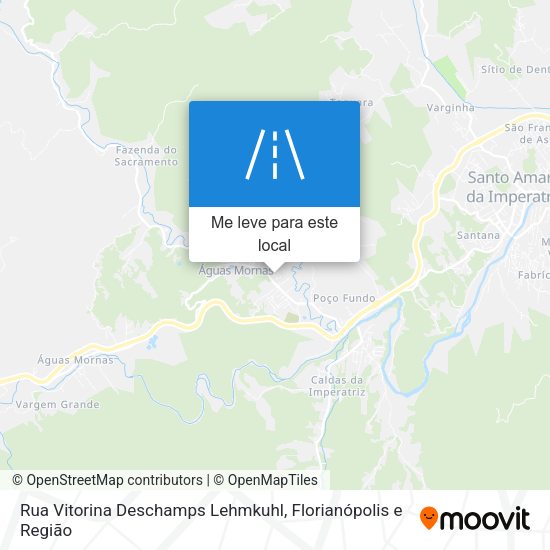 Rua Vitorina Deschamps Lehmkuhl mapa