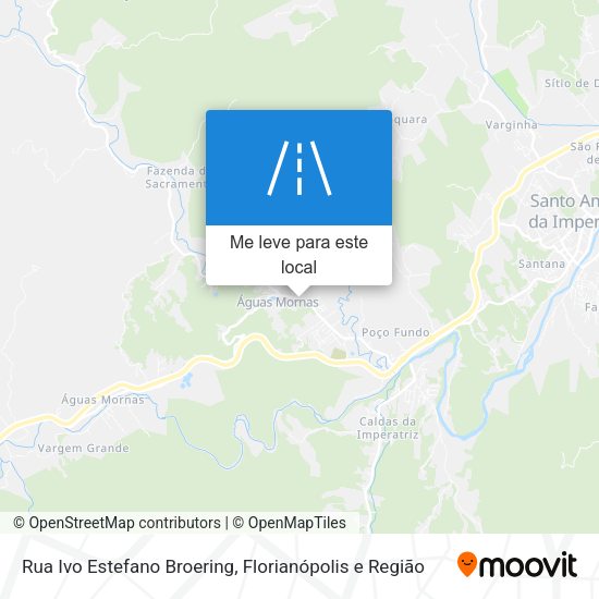 Rua Ivo Estefano Broering mapa