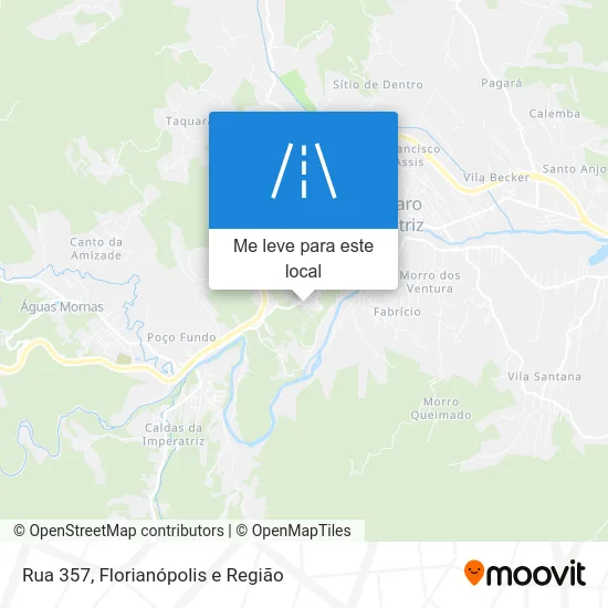 Rua 357 mapa