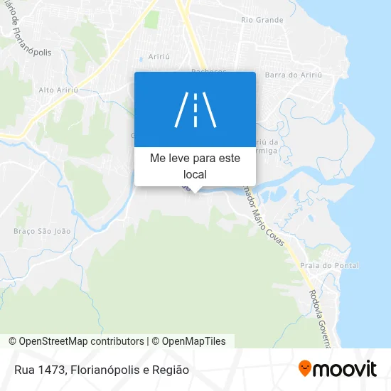 Rua 1473 mapa