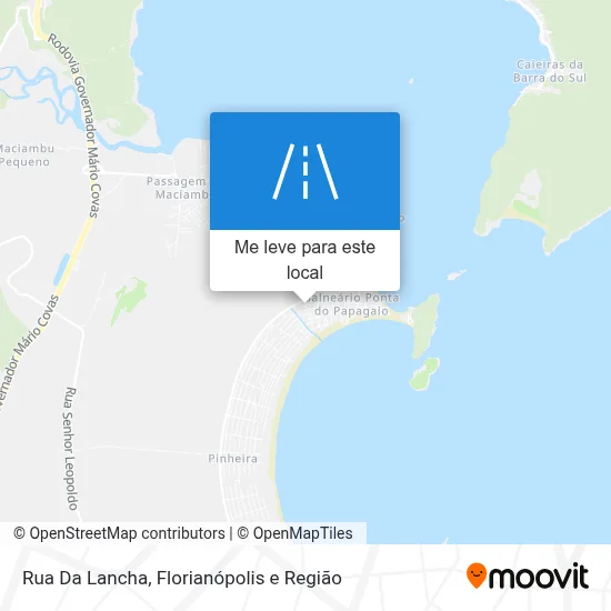 Rua Da Lancha mapa