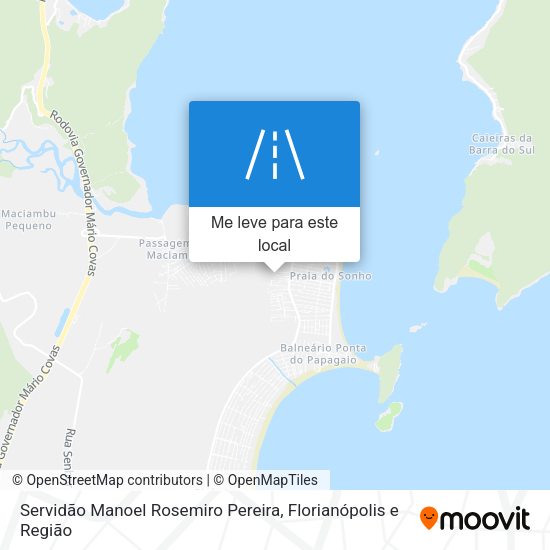Servidão Manoel Rosemiro Pereira mapa