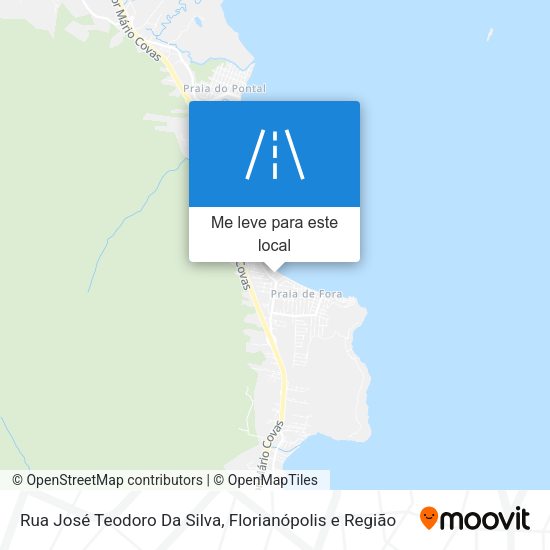 Rua José Teodoro Da Silva mapa