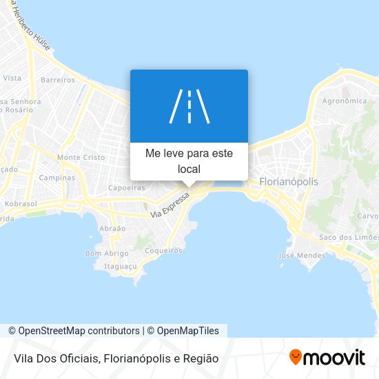 Vila Dos Oficiais mapa