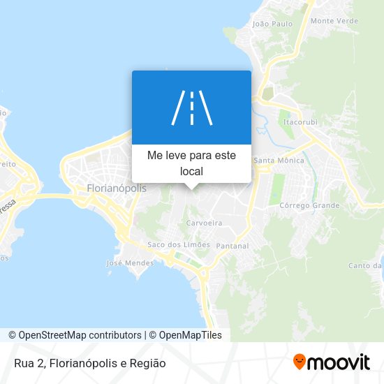 Rua 2 mapa