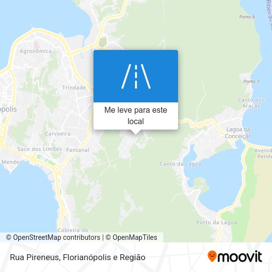 Rua Pireneus mapa