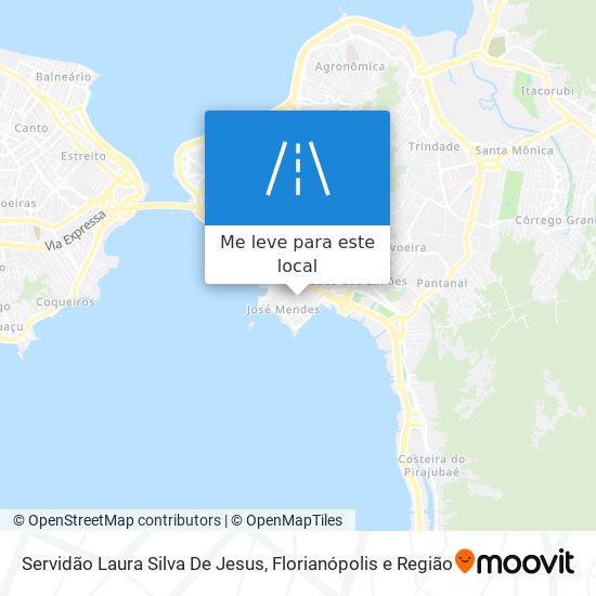 Servidão Laura Silva De Jesus mapa