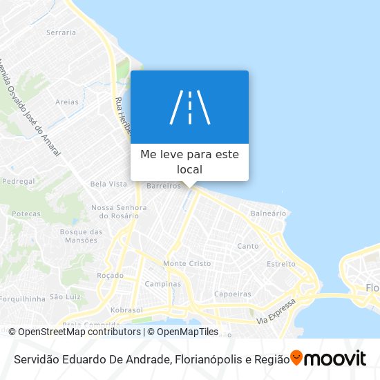 Servidão Eduardo De Andrade mapa