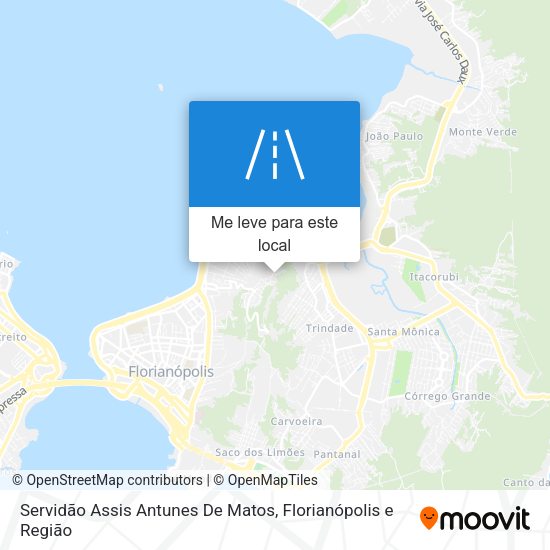 Servidão Assis Antunes De Matos mapa