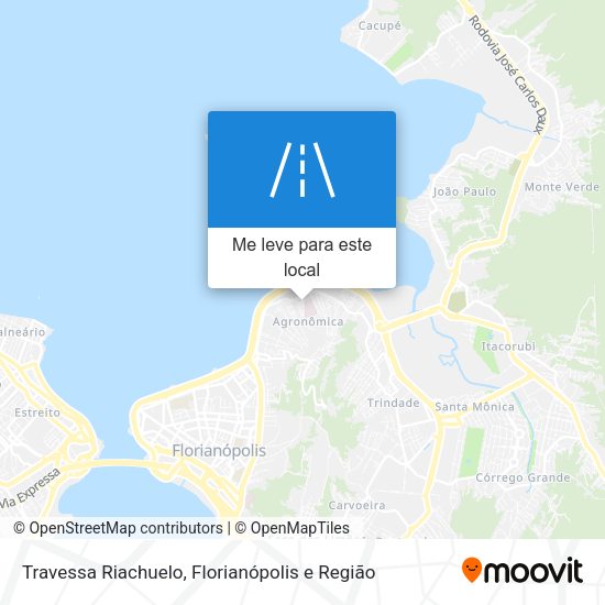 Travessa Riachuelo mapa