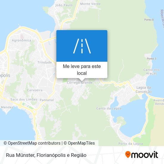 Rua Münster mapa