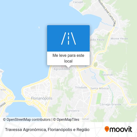 Travessa Agronômica mapa