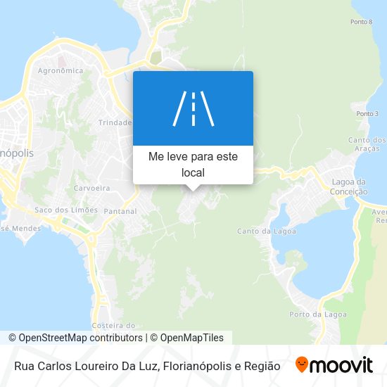 Rua Carlos Loureiro Da Luz mapa