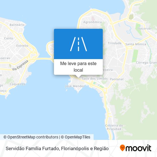 Servidão Família Furtado mapa