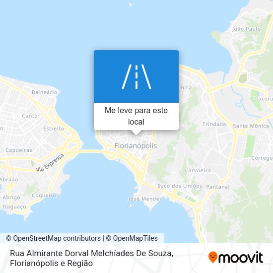 Rua Almirante Dorval Melchíades De Souza mapa